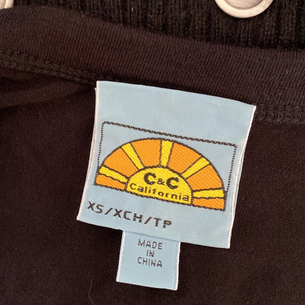 C&C Black Sequence Tank Top - image 4